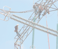 Gant de travail pour le transport d'énergie
